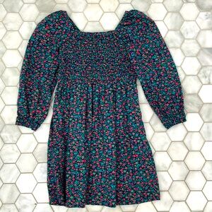 Crewcuts Navy Floral Dresss